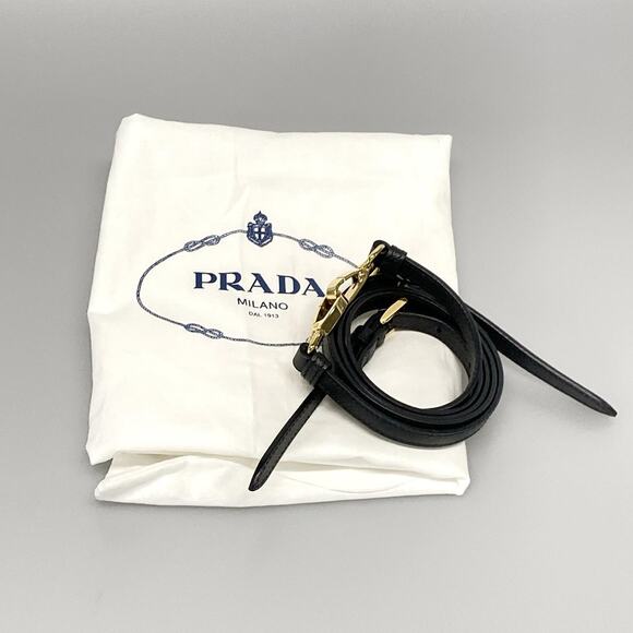 PRADA Prada Symbol Embroidered Fabric Mini Bag Tote Bag 1BA355 - Picture 11 of 16